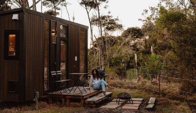 Kūaotunu Cabin 1 by Tiny Away