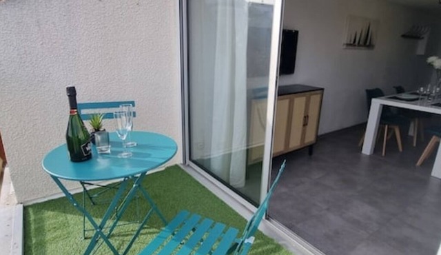 Lóphelia Duplex Dernier étage balcony Centre clim