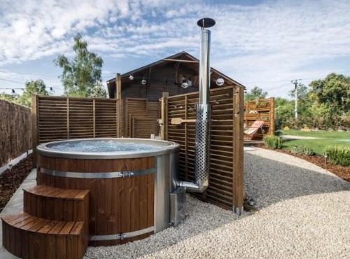 L'Écrin - Chalet & Bain Nordique Luxe vue lac