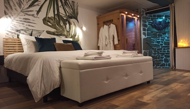 L'étreinte, Loveroom Avec spa et Sauna Privatifs au Centre de Guémené-sur-scorff