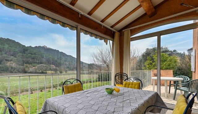 L’Écrin du Brulat - Jardin et vue montagnes