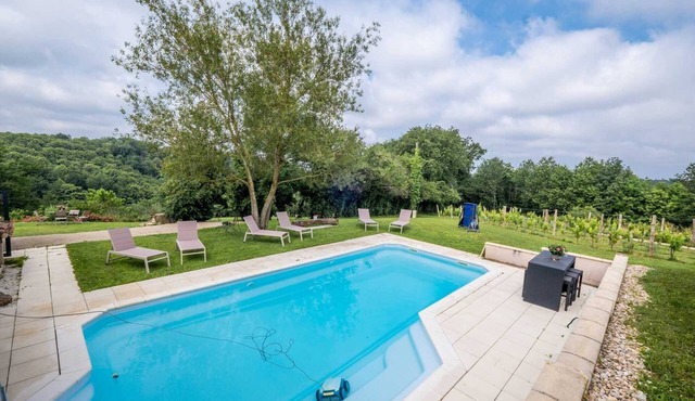 L'Écrin du Puech - Pool & SPA - Gym room