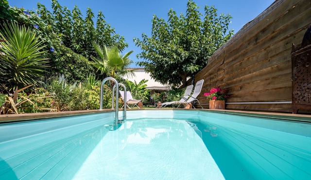 L'Équateur - Piscine privée et jardin