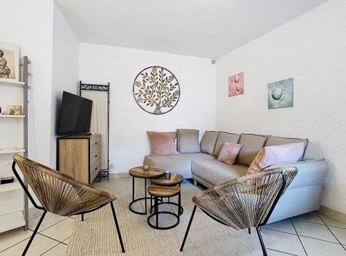 L'îlot Cosy, 37m2, 1 terrasse, 1 chambre, 3 pers