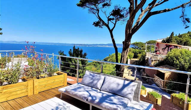 L'Abeste Studio 20m2 Sea view Terrace 30m2, air conditioned