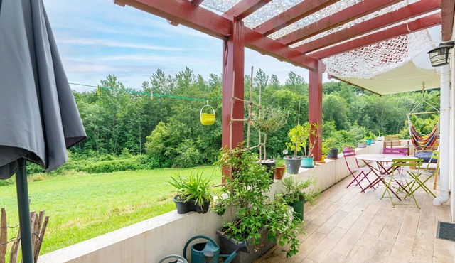 L'Adour - Appt avec terrasse vue montagne