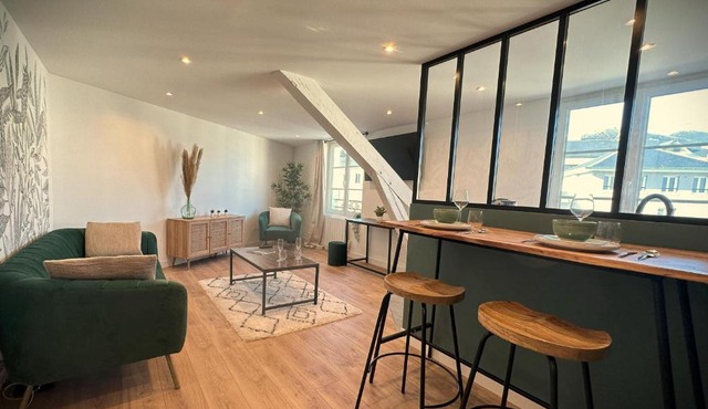 L'Adresse-Standing proche plage avec parking