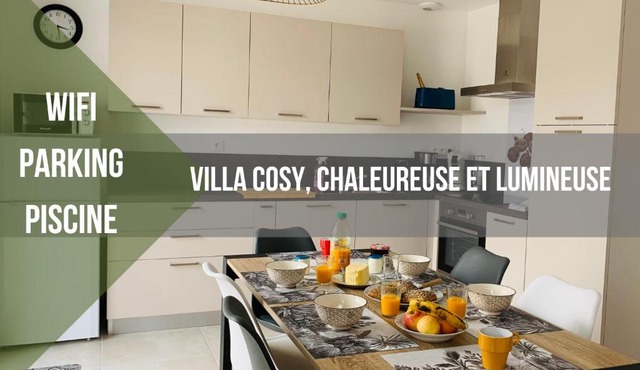 L'AMIRAL Maison avec piscine/parking/wifi/plages 5kms