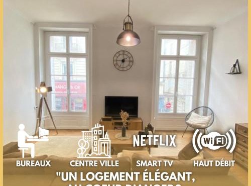 L'angevin - 4 chambres - Hyper centre Angers