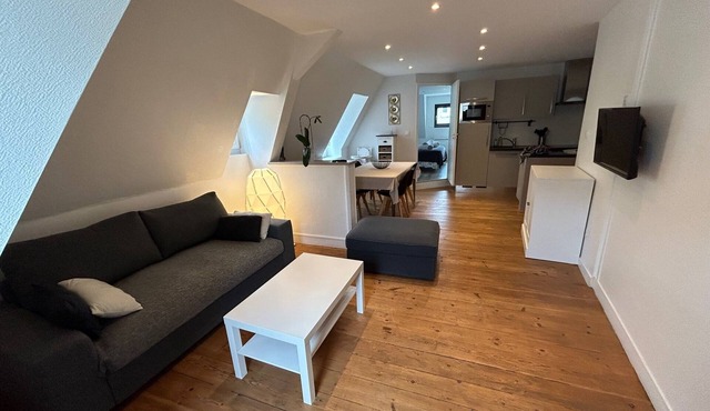 L'Annexe - Terrace apartment 100m from the beach