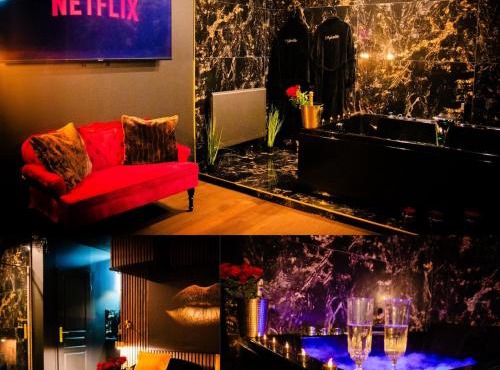 L'Aphrodite, Suite de LUXE - Love room - JACUZZI