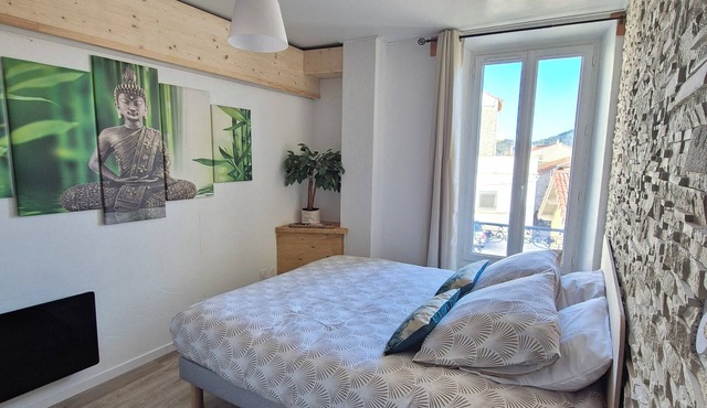 L'Appart - 1 bedroom - Shower/Hammam - Pellet stove. Ideally located