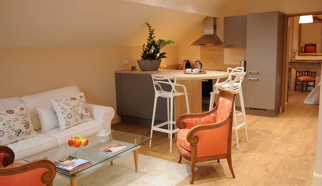 L'Appart', charming gite on the 2nd floor of the chateau