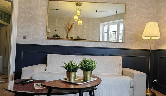 L'appartement Vintage Le Temps d'une Pause 5 mns centre ville gare