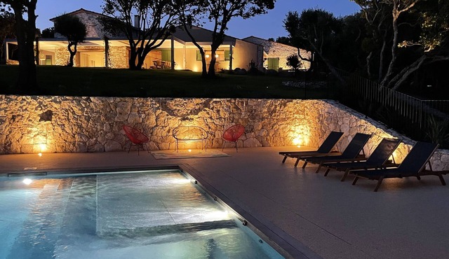 L'Arbevhio, an exceptional villa in the Corsican maquis, 7' from the beaches