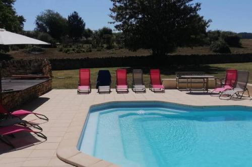 L'Armance - Magnifique Maison typique morvan avec piscine