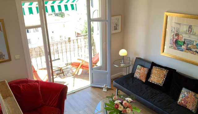 L'ART DES AMIS- deluxe penthouse with south-facing terrace/Musiciens/Nice