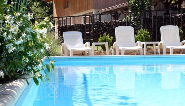 L'Atelier, a tranquil retreat with pool in its own valley 30 miles from the sea