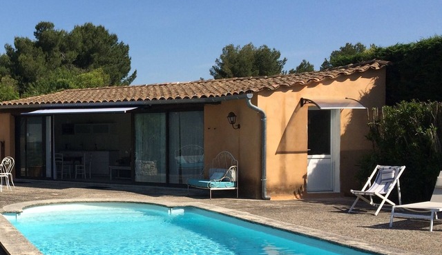 "L'ATELIER" JONQUERETTES T1 35m2 PRIVATE POOL