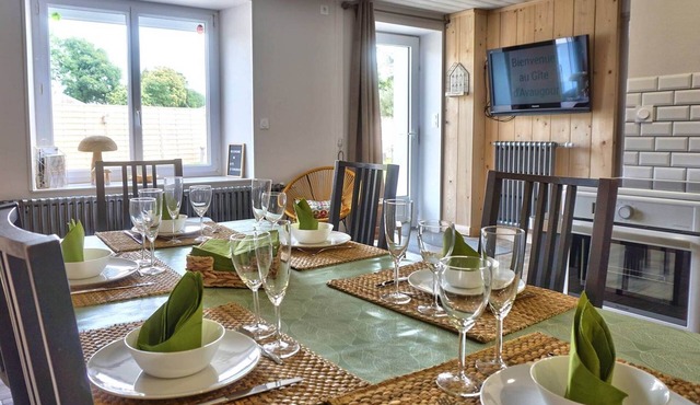 L'Avaugour" vacation home with garden and access to our educational farm.