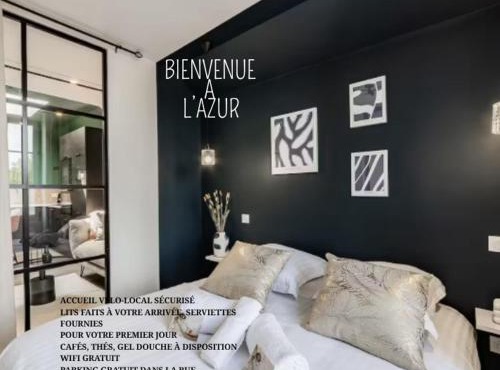 L'Azur chaleureux et cocooning