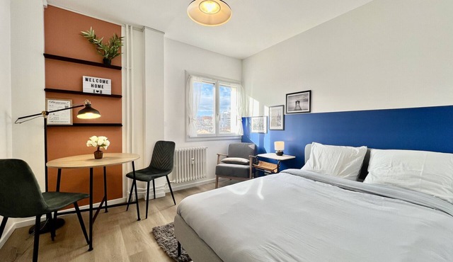 L'azur - Cozy Studio near tram & city center