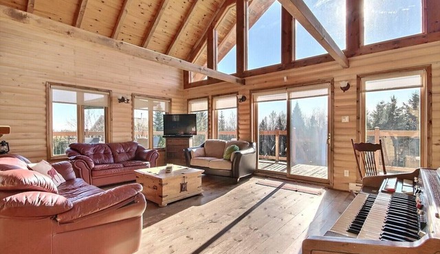 Le Rustik du Massif ♥ Hot Tub & View on the River☼