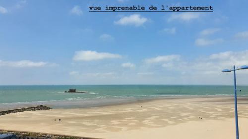 l'echo des vagues ,face mer, vue imprenable, appartement pour 2 à 4 personnes