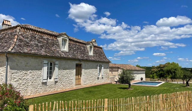 L Ecrin de Bricabeau Longère en pierres avec piscine privative