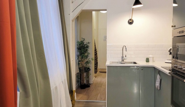 L'Eden Rouennais - Cosy & Elegant Studio - Fiber 700Mb - Railway station 2 min away