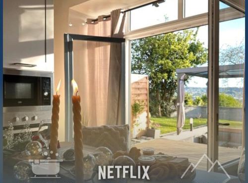 L'Envol - Jacuzzi, Sauna et vue panoramique sur Cherbourg