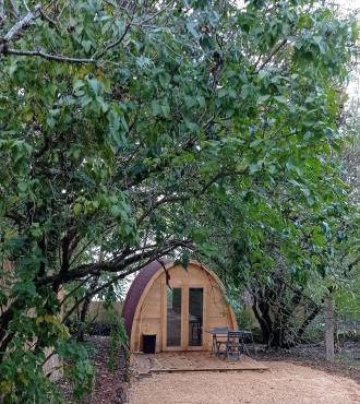 L'ERABLE - CABANE INSOLITE et COCOONING 2 personnes - CAMPING LE BEL AIR Limogne en Quercy