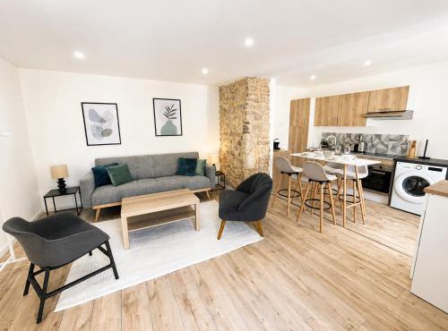 L'Escale - Appartement T2 cosy climatisé avec grande terrasse centre ville Manosque