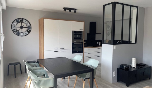 L'Escale Dieppoise, 3 bedrooms, with private parking! Hyper center of Dieppe.