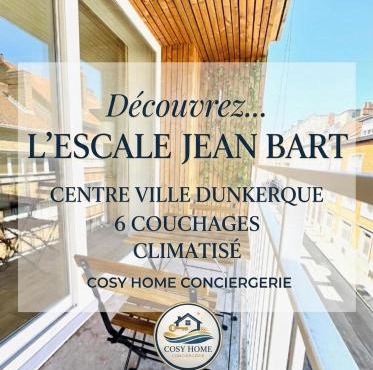 L'escale Jean Bart 6 couchages centre ville Dunkerque