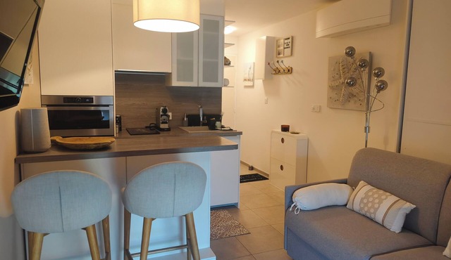 L'Escapade* Cosy Studio à Deux Pas de la Mer - La Favière