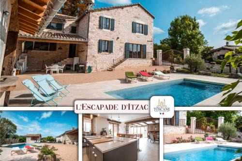 L'Escapade d'Itzac - Demeure de caractère avec piscine