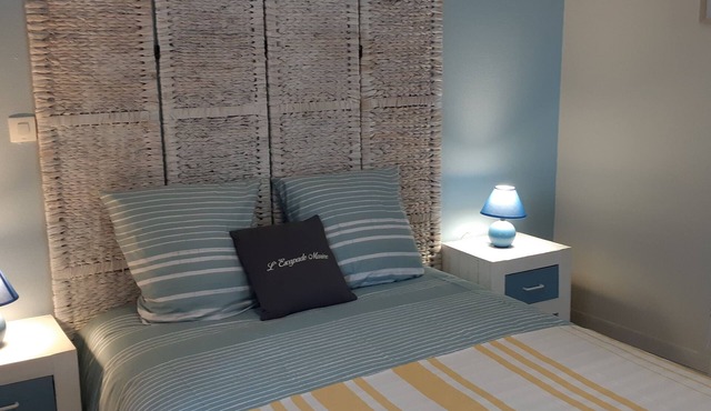 "L'Escapade Marine", 2 bedrooms, 4 pers, free secure parking with badge, 8 mn from the beach