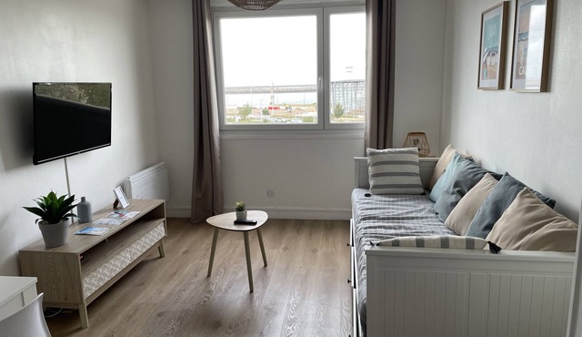 L'escapade, studio avec vue mer