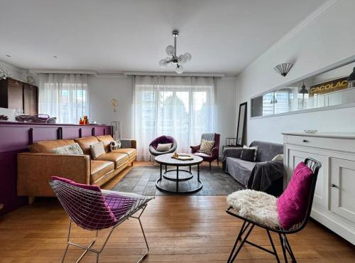 L'Esprit Vintage, climatisation, garage et jardin