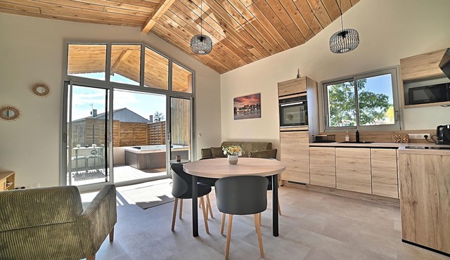 L'Etel - House with outdoor spaeur 5 places and electric bikes