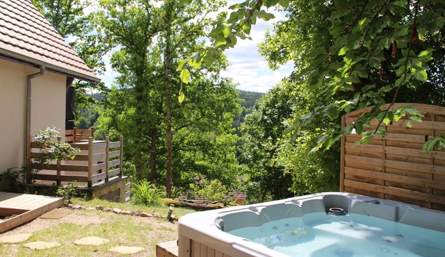 L'Evasion Verte: 4/6P gîte with private SPA and terrace