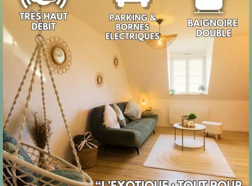 L'Exotique Baignoire Double Cozy Duplex