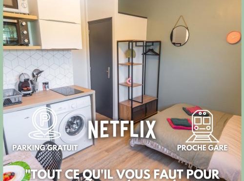 L'Exotique - Parking I Netflix I Gare I WIFI TRÈS HAUT DÉBIT - Calme & Cosy