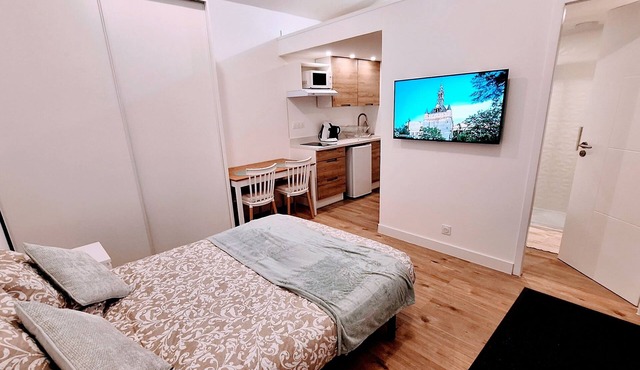 L'Extension - Studio with air conditioning - Meet area (Parc des Expos)/7 min Airport