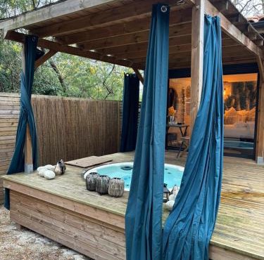 l'Haute en couleur cabanes et spas