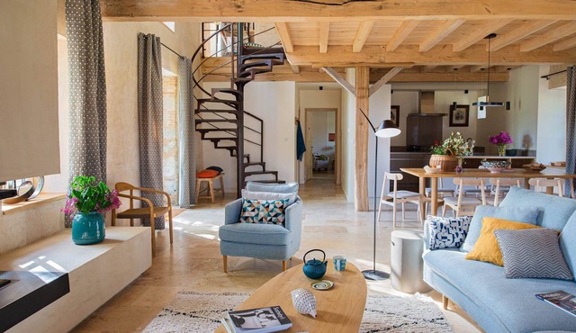 L'Héritier, air-conditioned house, 12pers with swimming pool