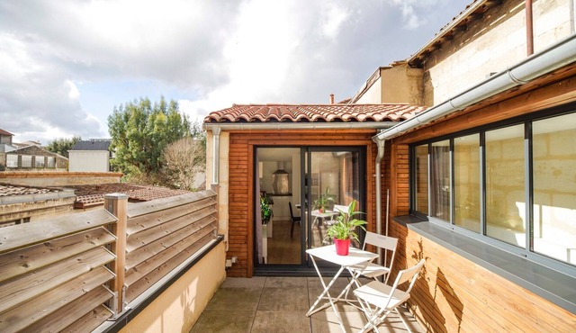 L'Insolite - Joli T2 en duplex avec Terrasse