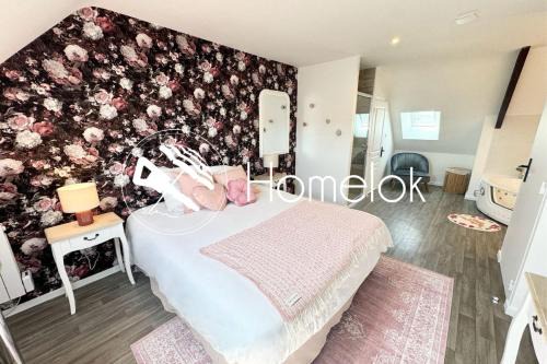 L’instant rose - Cocon fleuri avec jacuzzi