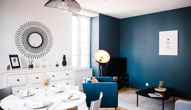 L'intemporel/T2 lumineux rénové et équipé/centre ville